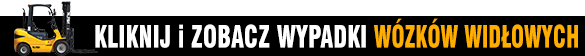 wypadek wózka widłowego