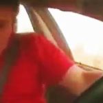 Dachowanie Volvo przy 100kmh – widok z kamery pokładowej.