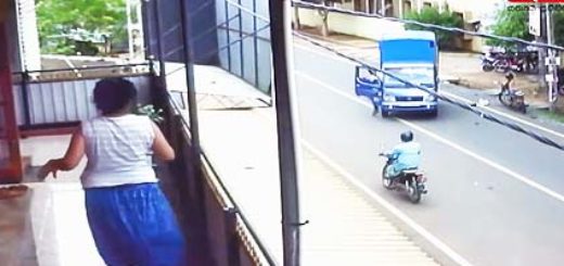 Starszy mężczyzna potrącony