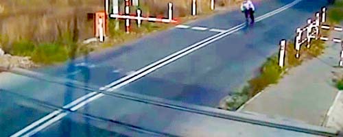 Rowerzysta i Pendolino