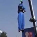 Publiczne rozstrzelanie i powieszenie gwałciciela.