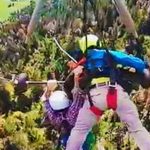 Zawsze pamiętaj o zapięciu uprzęży przed wylotem lotnią.