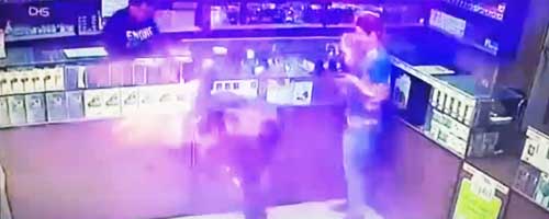 Zapalniczka i ulataniający się gaz