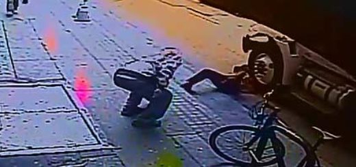 Popchnięcie przechodnia