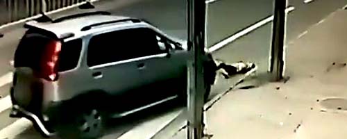 Przejechany dzieciak