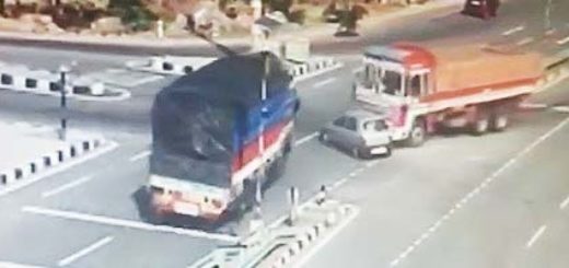 Zgnieciona osobówka