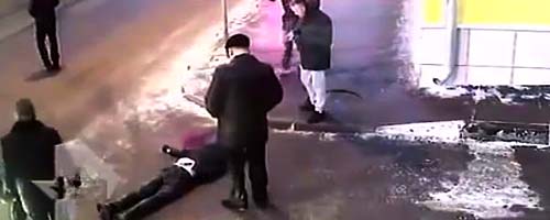 Mercedes w poślizgu