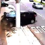 Ten rowerzysta, naprawdę niczemu nie zawinił.