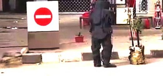 Wybuch podczas rozbrajania bomby