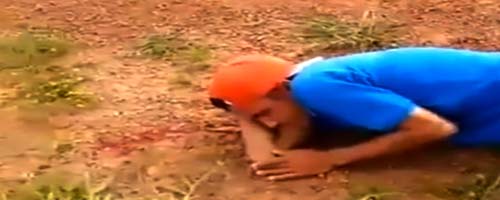 Rozstrzelanie chłopaka