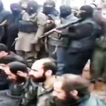 Egzekucja 9 pogodzonych z losem mężczyzn, strzałami w tył głowy.