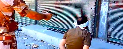 Egzekucja cywila na wojnie