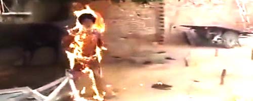 Samobójstwo przez podpalenie się