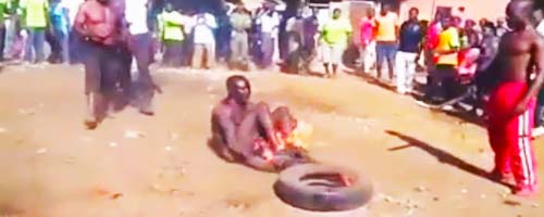 Samosąd na złodzieju