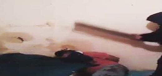 Kawałkiem drewna w głowę