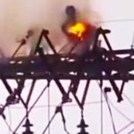 Ugotował się pod wysokim napięciem.