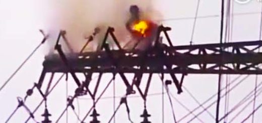 Porażenie wysokim napięciem