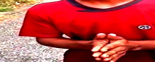 Przestrzelone dłonie