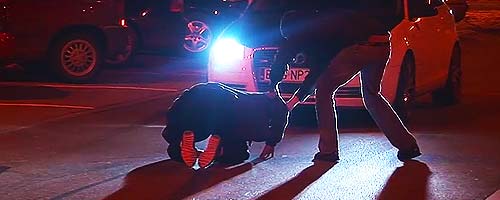 Naćpany na parkingu