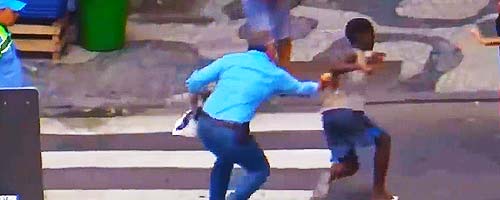 Złodzieje na ulicy w Brazylii